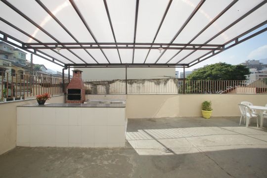 Área comum - Churrasqueira de apartamento para alugar com 2 quartos, 65m² em Pechincha, Rio de Janeiro