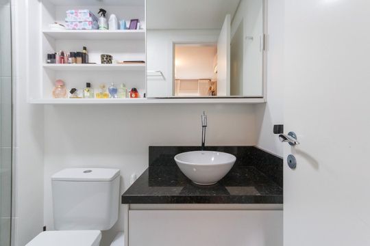 Banheiro 2 de apartamento à venda com 2 quartos, 116m² em Santa Felicidade, Curitiba