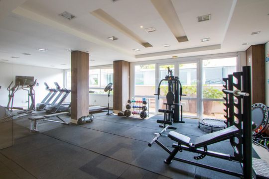 Área comum - Academia de apartamento à venda com 2 quartos, 74m² em Campestre, Santo André