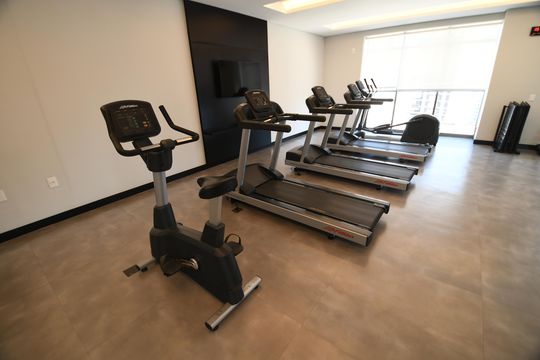 Área comum - Academia de apartamento para alugar com 1 quarto, 40m² em Cambuí, Campinas