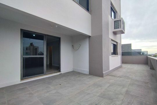 Varanda da sala de apartamento para alugar com 3 quartos, 60m² em Jardim Mauá, Novo Hamburgo