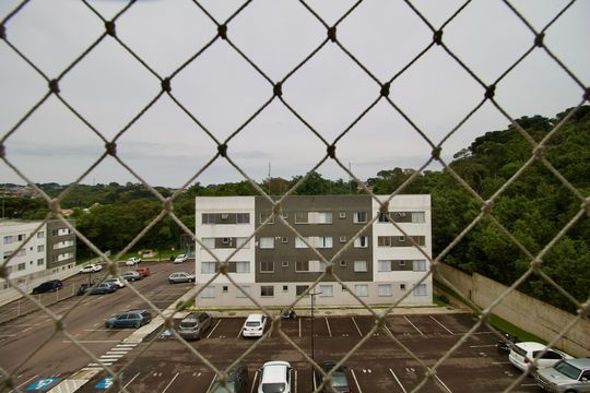 Quarto 1 - Vista de apartamento à venda com 2 quartos, 40m² em Campina do Arruda, Curitiba