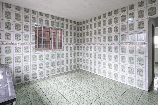 Cozinha de casa para alugar com 2 quartos, 70m² em Vila Brasilandia, São Paulo