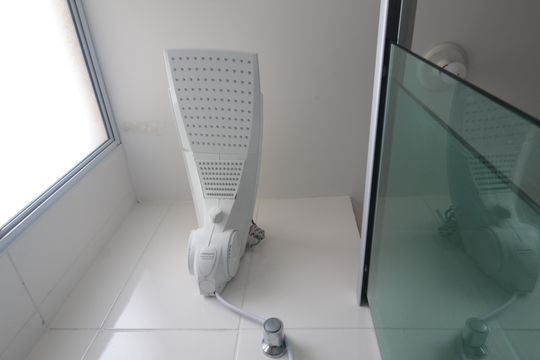 Banheiro Social de apartamento para alugar com 2 quartos, 43m² em Jardim Itau, Belo Horizonte