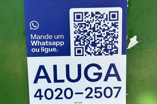 Placa de apartamento para alugar com 2 quartos, 70m² em Del Castilho, Rio de Janeiro