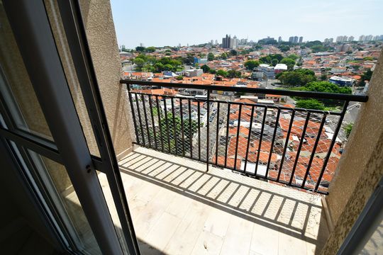 Sala - Sacada de apartamento para alugar com 3 quartos, 70m² em Vila Industrial (campinas), Campinas