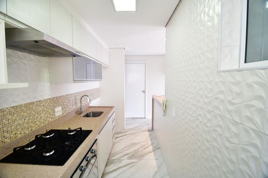 Cozinha de apartamento para alugar com 3 quartos, 70m² em Vila Industrial (campinas), Campinas
