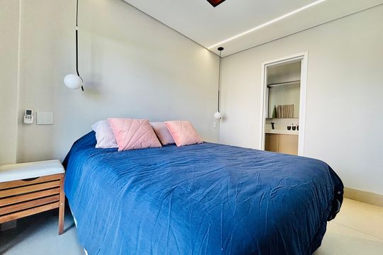Suíte 1 de apartamento para alugar com 2 quartos, 89m² em Tamboré, Barueri