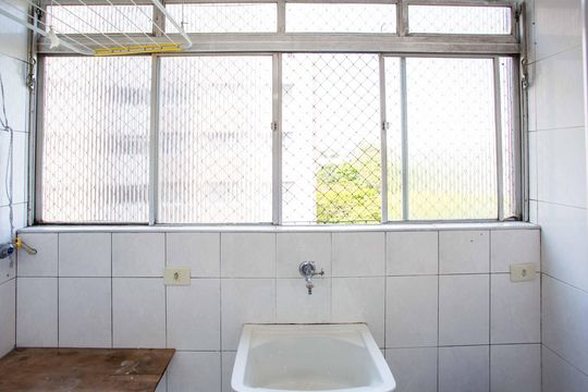 Área de Serviço de apartamento à venda com 2 quartos, 56m² em Jardim Prudência, Diadema
