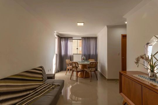 Sala de apartamento para alugar com 2 quartos, 54m² em São Gotardo, Belo Horizonte