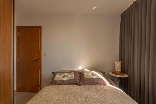 Quarto de apartamento para alugar com 2 quartos, 54m² em São Gotardo, Belo Horizonte