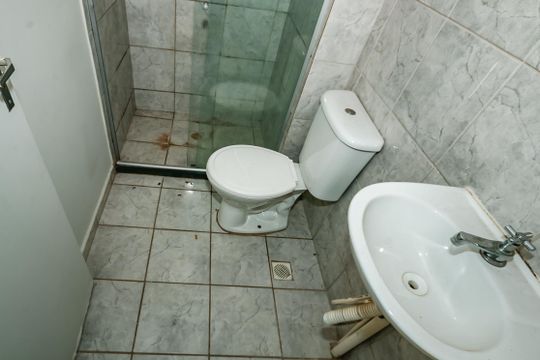Banheiro Social de apartamento para alugar com 1 quarto, 45m² em São João de Deus (justinópolis), Ribeirão das Neves