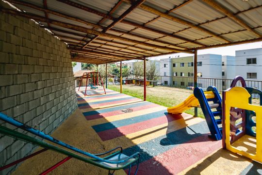 Área comum - Playground de apartamento para alugar com 1 quarto, 45m² em São João de Deus (justinópolis), Ribeirão das Neves