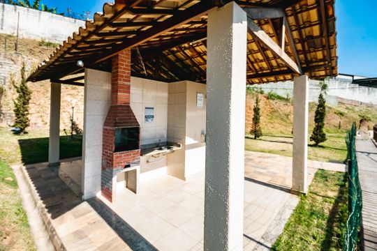 Área comum de apartamento para alugar com 3 quartos, 45m² em São João de Deus (justinópolis), Ribeirão das Neves