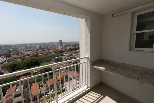 VARANDA de apartamento para alugar com 2 quartos, 60m² em Ponte Preta, Campinas