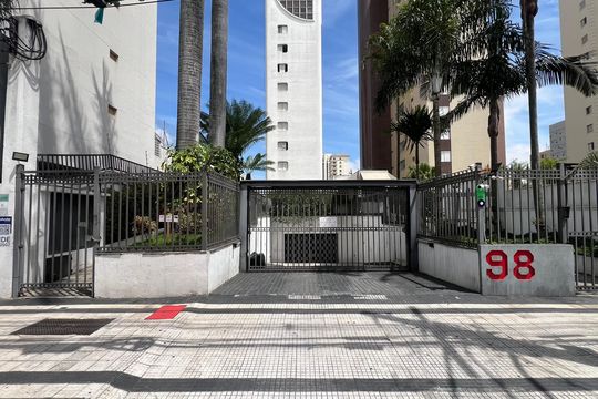 Fachada HBJM-893 de apartamento à venda com 3 quartos, 100m² em Pinheiros, São Paulo