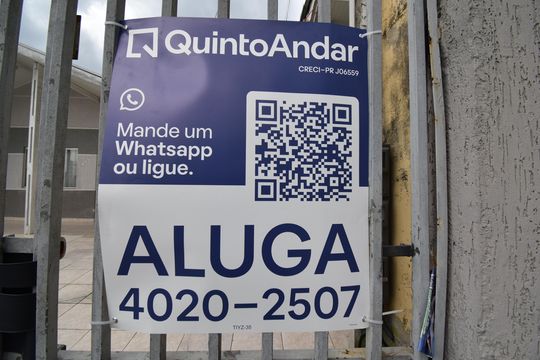 QRCode de casa para alugar com 3 quartos, 100m² em Pinheirinho, Curitiba