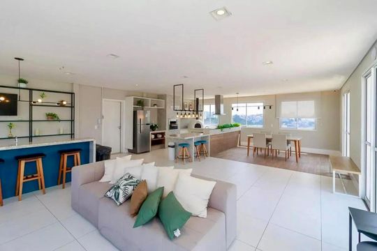Salão de Festas de apartamento para alugar com 1 quarto, 35m² em Santo Amaro, São Paulo