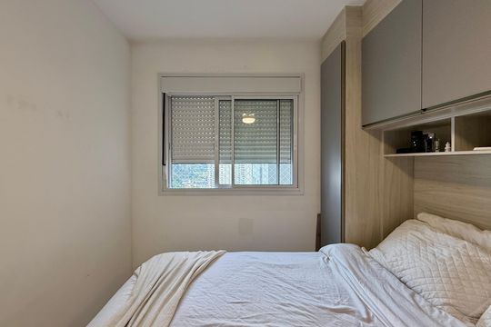 Quarto de apartamento para alugar com 1 quarto, 35m² em Santo Amaro, São Paulo