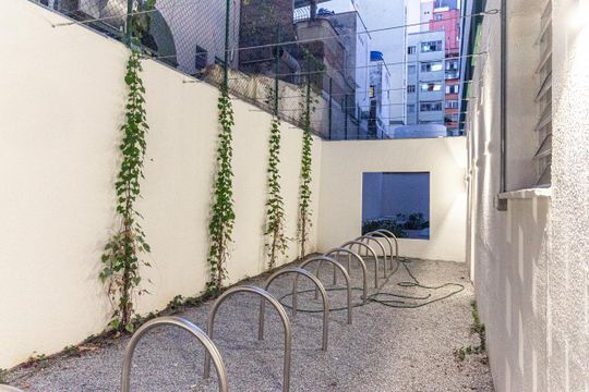 Bicicletário de apartamento para alugar com 1 quarto, 26m² em Vila Buarque, São Paulo