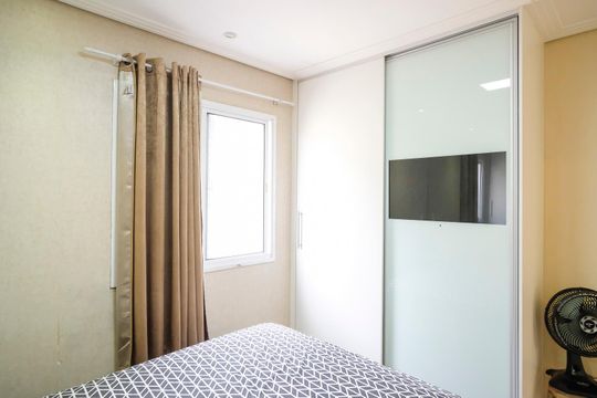 Suíte de apartamento à venda com 2 quartos, 68m² em Fundação, São Caetano do Sul