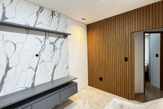 Sala  de apartamento à venda com 2 quartos, 100m² em Vila Leopoldina, Santo André