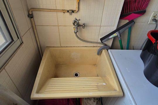 Cozinha e Área de Serviço de apartamento à venda com 2 quartos, 45m² em Ponte Grande, Guarulhos