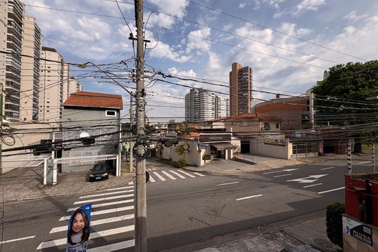 Vista do Quarto 1 de casa para alugar com 3 quartos, 168m² em Vila Gilda, Santo André