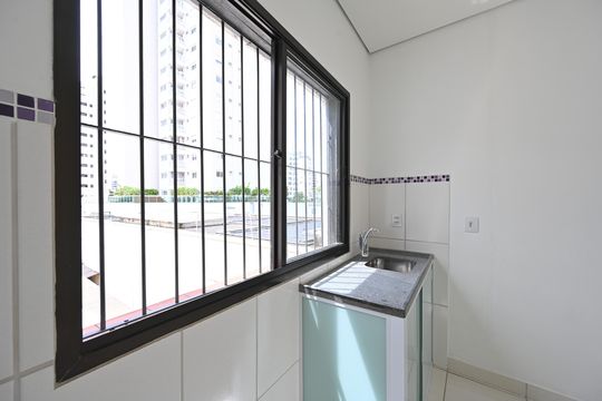 Studio de kitnet/studio para alugar com 1 quarto, 18m² em Mirandópolis, São Paulo