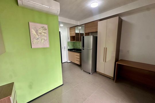 Studio de kitnet/studio para alugar com 1 quarto, 25m² em Brooklin, São Paulo