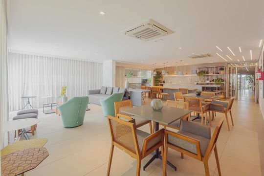 Salão de Festas de apartamento para alugar com 1 quarto, 40m² em Jardim Paulista, São Paulo