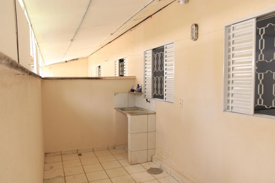 Área de Serviço de kitnet/studio para alugar com 1 quarto, 45m² em Setor Goiânia 2, Goiânia