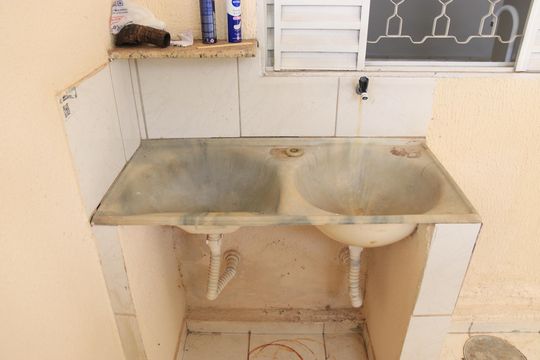 Área de Serviço de kitnet/studio para alugar com 1 quarto, 45m² em Setor Goiânia 2, Goiânia