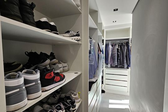 Closet de apartamento à venda com 3 quartos, 140m² em Jardim, Santo André