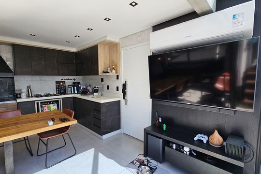 Cozinha de apartamento à venda com 3 quartos, 140m² em Jardim, Santo André