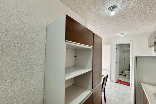 Cozinha de apartamento para alugar com 2 quartos, 34m² em Vila Silvia, São Paulo