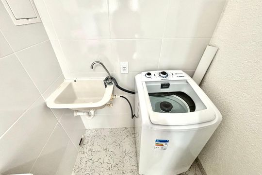 Área de Serviço de apartamento para alugar com 2 quartos, 34m² em Vila Silvia, São Paulo