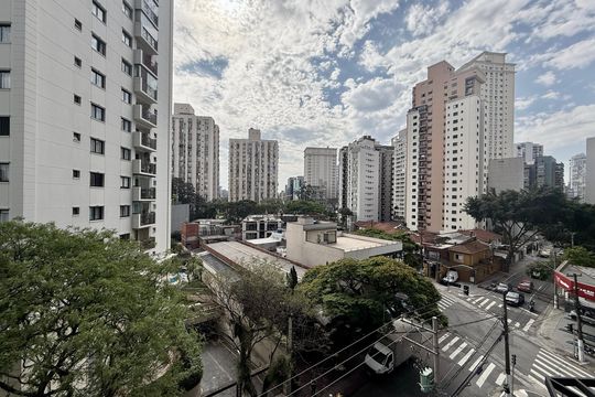 Vista  de kitnet/studio à venda com 1 quarto, 24m² em Vila Olímpia, São Paulo