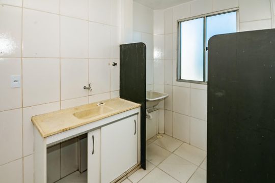 Cozinha de apartamento para alugar com 2 quartos, 48m² em Savassi, Ribeirão das Neves