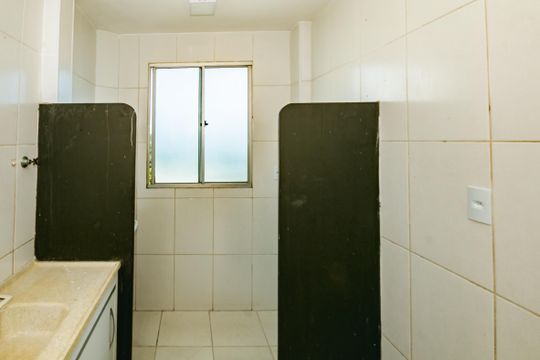 Cozinha de apartamento para alugar com 2 quartos, 48m² em Savassi, Ribeirão das Neves