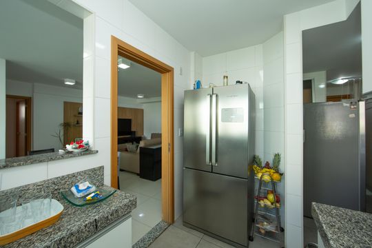 COZINHA de apartamento à venda com 3 quartos, 108m² em Buritis, Belo Horizonte