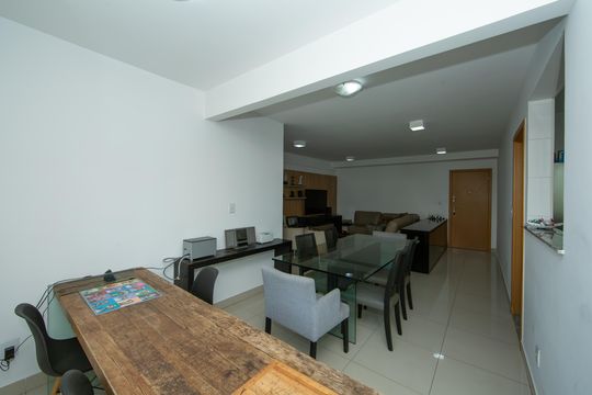 SALA de apartamento à venda com 3 quartos, 108m² em Buritis, Belo Horizonte