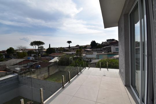 Varanda Quarto 2 de casa à venda com 4 quartos, 315m² em Xaxim, Curitiba