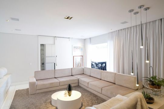 Sala de apartamento à venda com 2 quartos, 112m² em Santa Maria, São Caetano do Sul