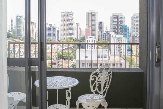Varanda de apartamento para alugar com 1 quarto, 27m² em Perdizes, São Paulo