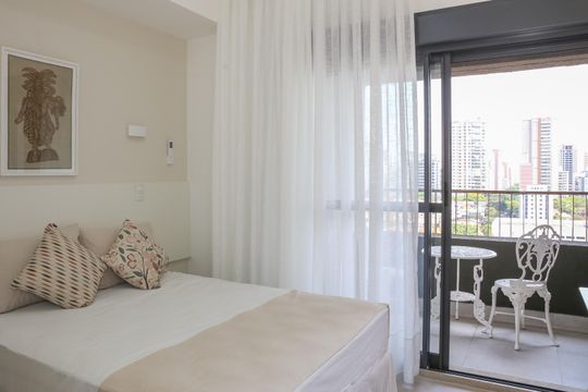 Quarto de apartamento para alugar com 1 quarto, 27m² em Perdizes, São Paulo