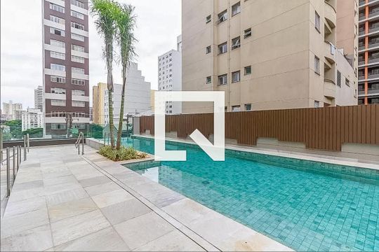 Área comum de apartamento para alugar com 1 quarto, 27m² em Perdizes, São Paulo