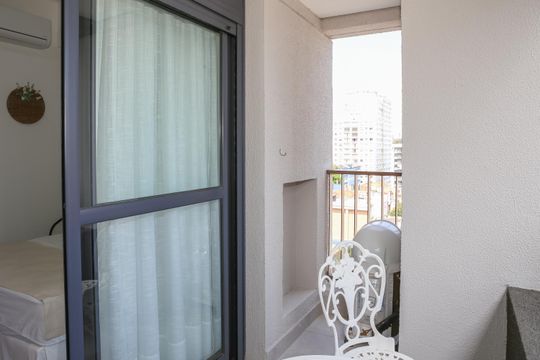 Varanda de apartamento para alugar com 1 quarto, 27m² em Perdizes, São Paulo