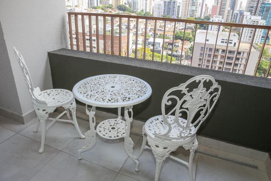 Varanda de apartamento para alugar com 1 quarto, 27m² em Perdizes, São Paulo