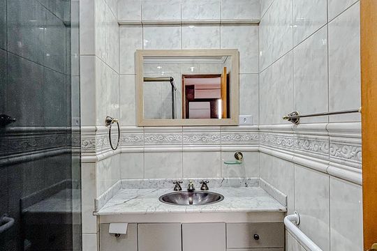 Banheiro da Suíte de apartamento para alugar com 3 quartos, 74m² em Tatuapé, São Paulo